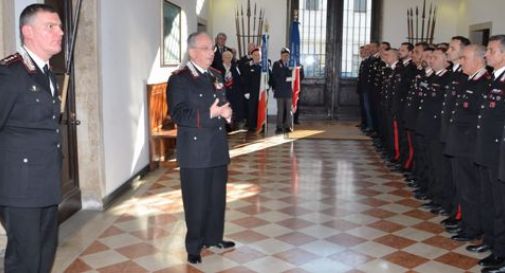 Carabinieri, il nuovo comandante interregionale in visita a Treviso