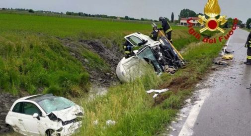 Scontro tra auto e autocisterna tra Cessalto e Noventa: un ferito