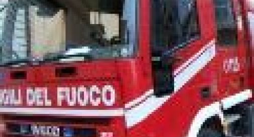 SAN BIAGIO, CINQUE MEZZI INCENDIATI