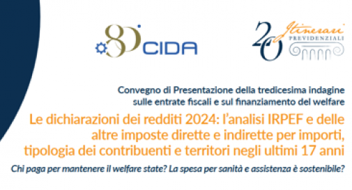 Fisco: indagine su entrate fiscali e finanziamento welfare, convegno con Brunetta e Leo.