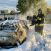 Auto elettrica prende fuoco durante la ricarica nel parcheggio del centro commerciale