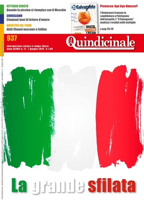 copertina del giornale in edicola