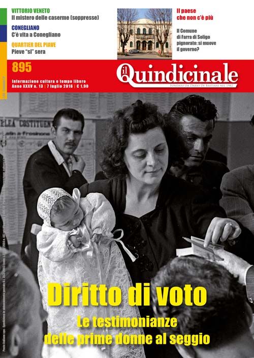 copertina del giornale in edicola