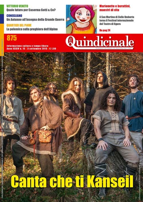 copertina del giornale in edicola