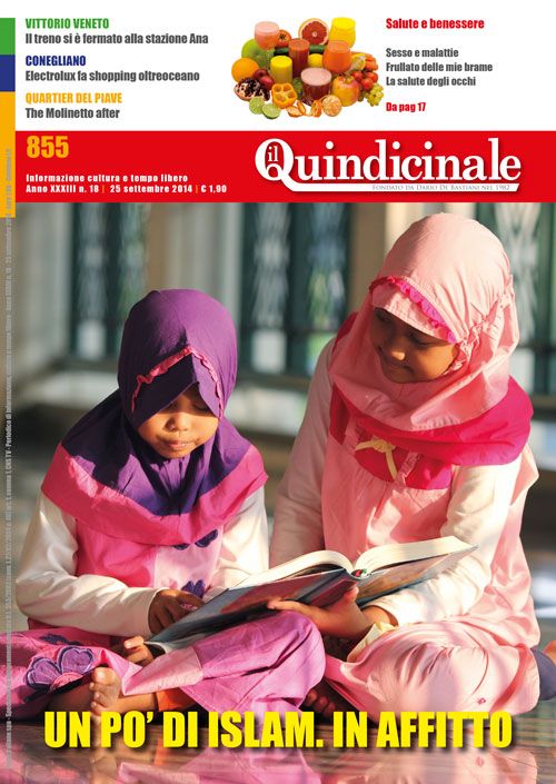 copertina del giornale in edicola