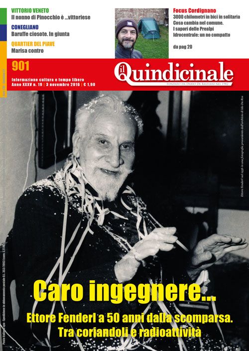 copertina del giornale in edicola