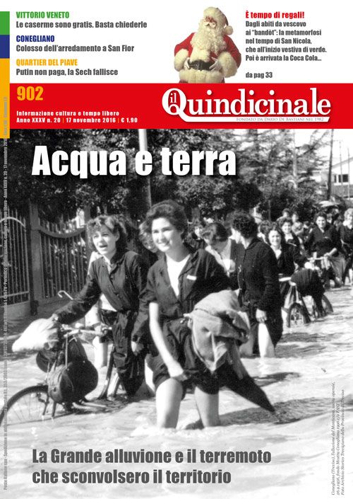 copertina del giornale in edicola