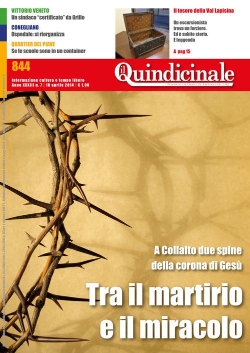 copertina del giornale in edicola