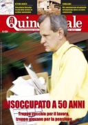 copertina del giornale in edicola