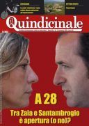 copertina del giornale in edicola