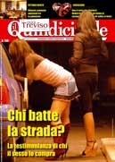 copertina del giornale in edicola